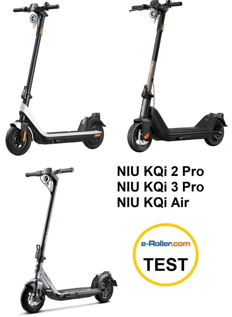 NIU KQi2 Pro und KQi3 Pro E-Scooter im Test - e-Roller.com
