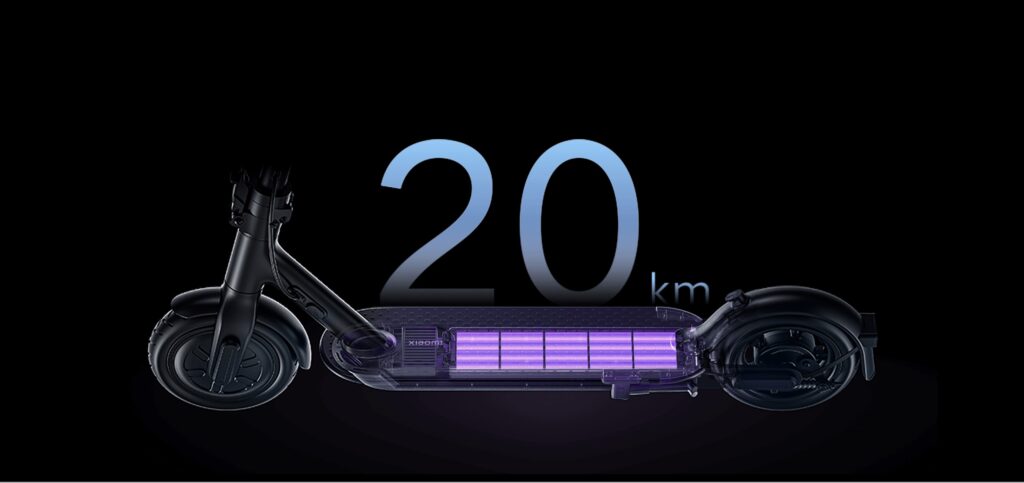 Xiaomi Mi Electric Scooter 3 Lite Reichweite
