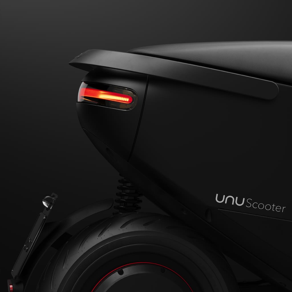unu scooter hinterrad