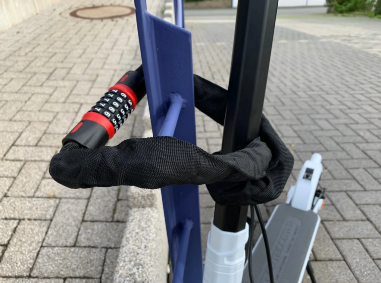 E Scooter Diebstahlsicherung