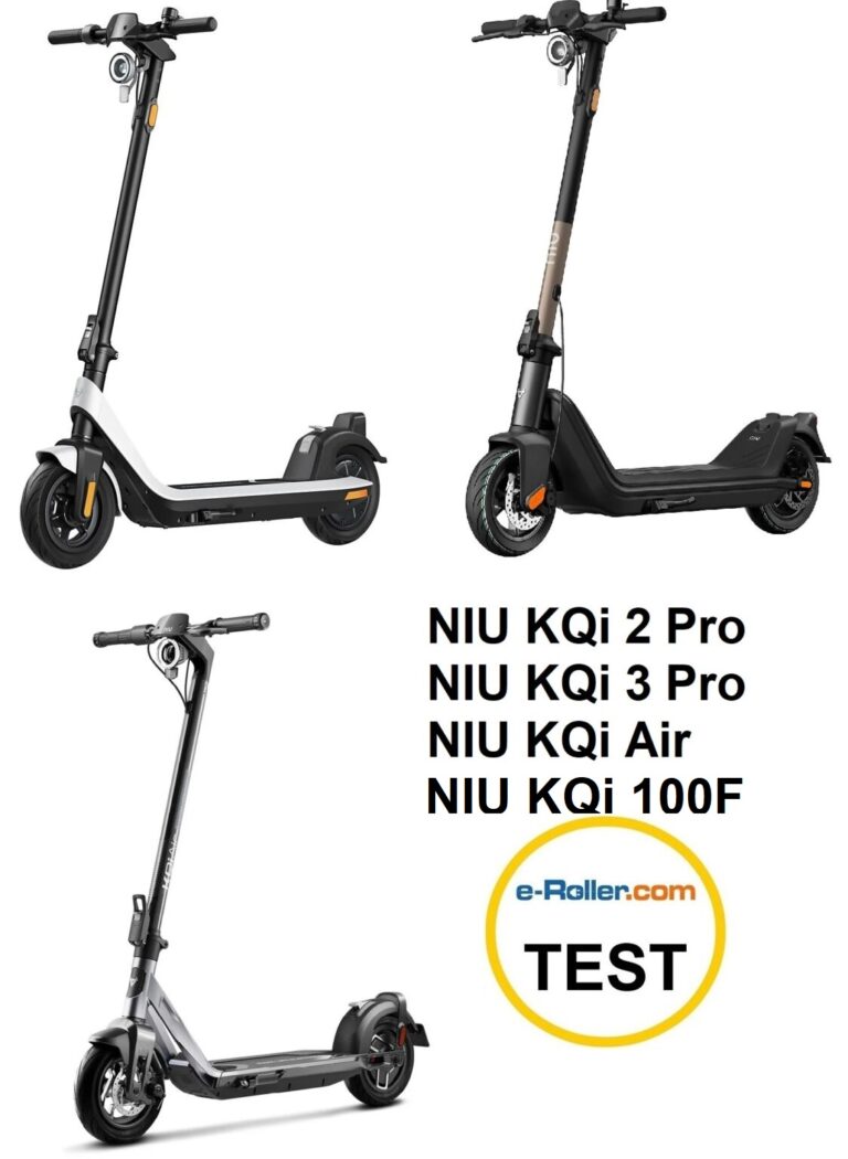 NIU E Scooter im Testvergleich