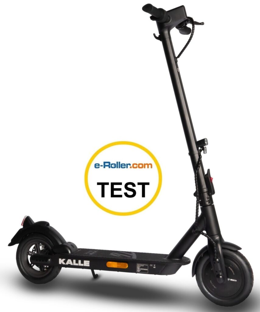 Trittbrett Kalle E Scooter im Test