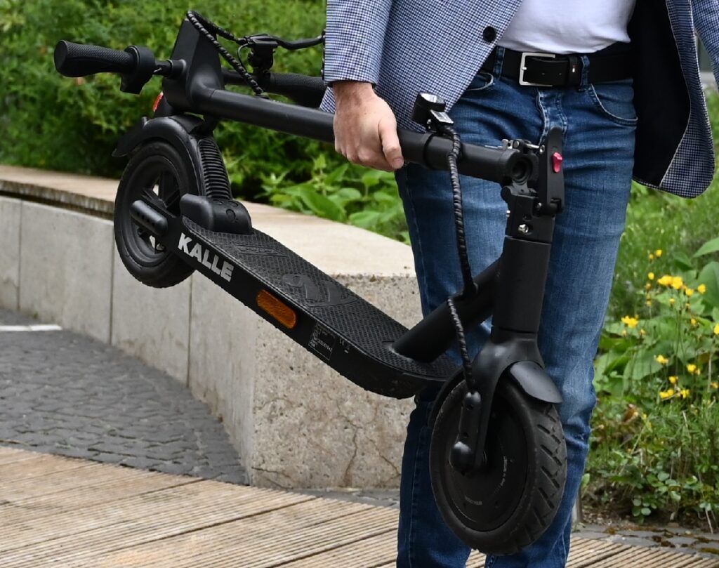 Trittbrett Kalle, ideal für Pendler