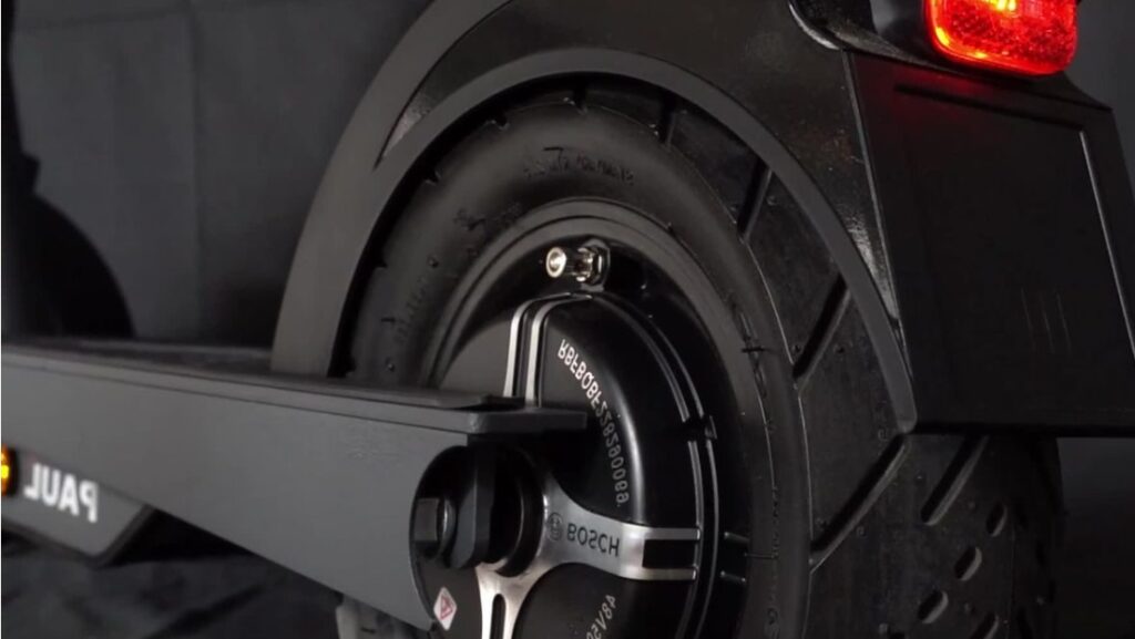 Trittbrett Paul mit starkem Boch Motor