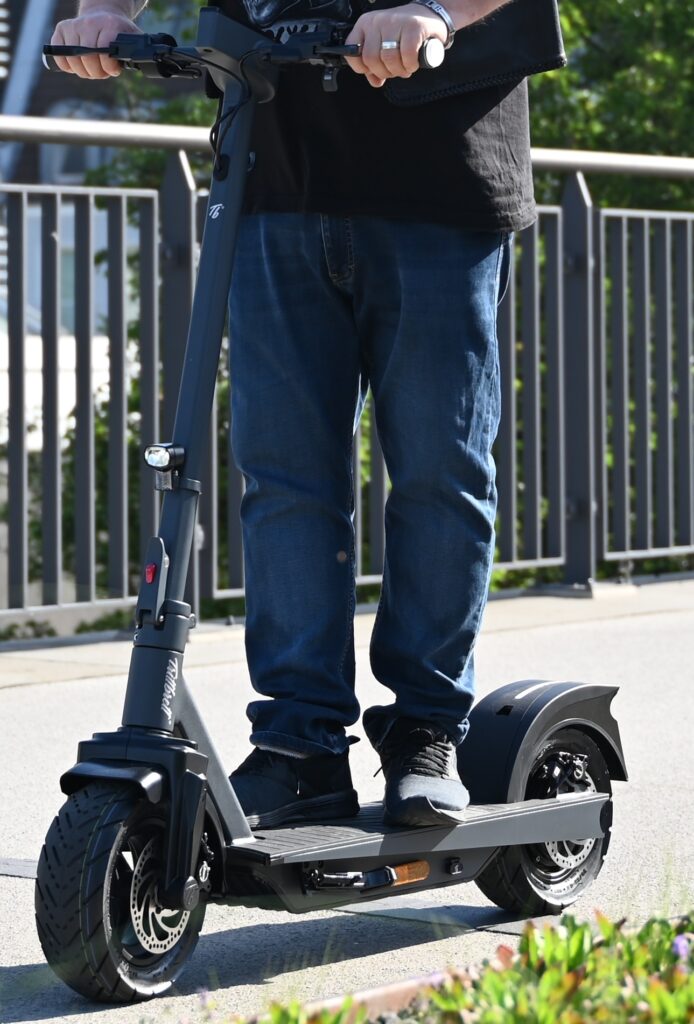Trittbrett Paul auf Testfahrt