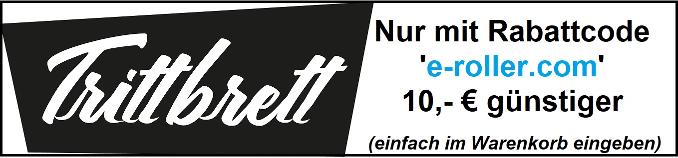 Trittbrett Rabattcode