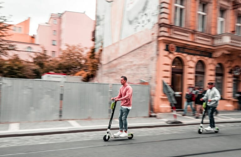 e-scooter mit Straßenzulassung