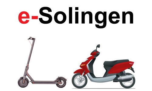 E-Scooter in Solingen