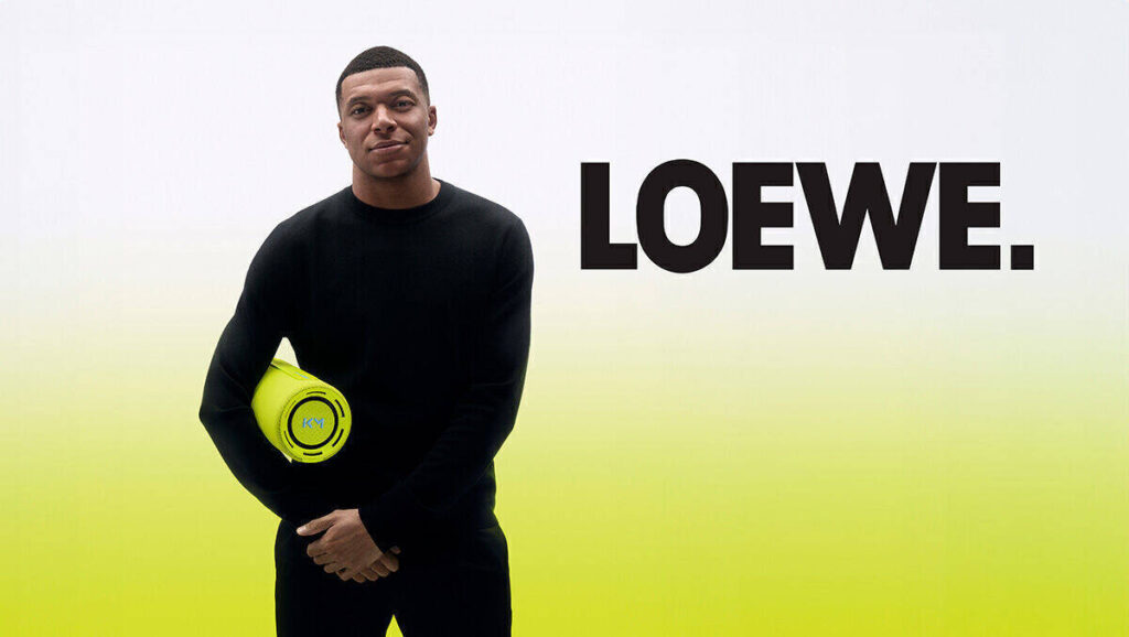 Mbappe als Markenbotschafter für Loewe E Scooter