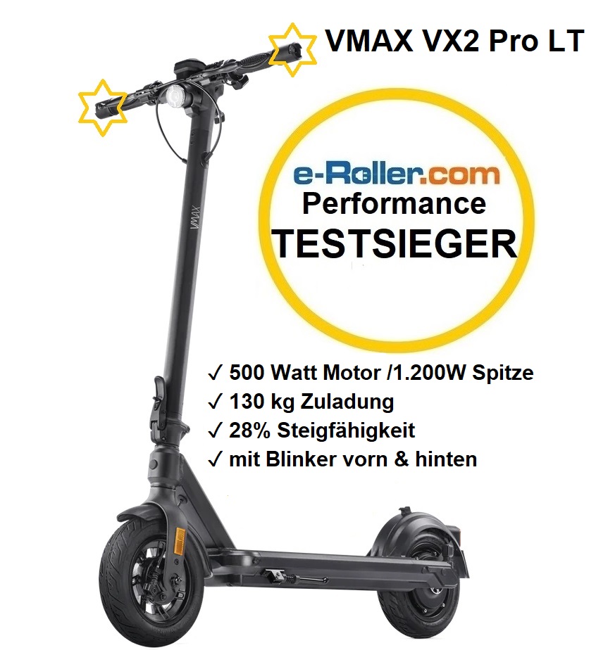 VMAX VX2 Pro Testsieger