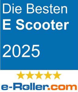 e scooter testsieger label 2025