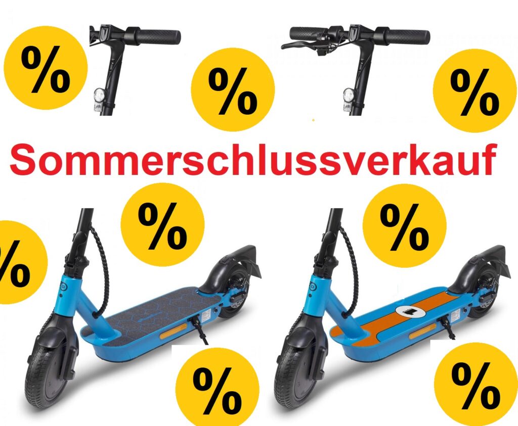 e scooter sommerschlussverkauf jetzt aktuell