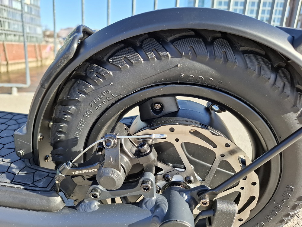 Egret X ultra bremst mit TEKTRO Bremsen besser
