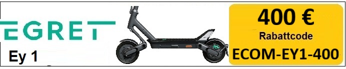 aktuelles egret e scooter angebot