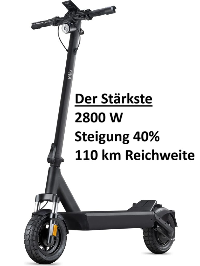 vmax vx 4 new ist der stärkste e scooter in deutschland