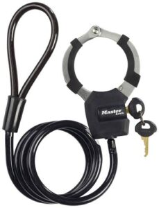 Schloss Masterlock Scooter schwarz