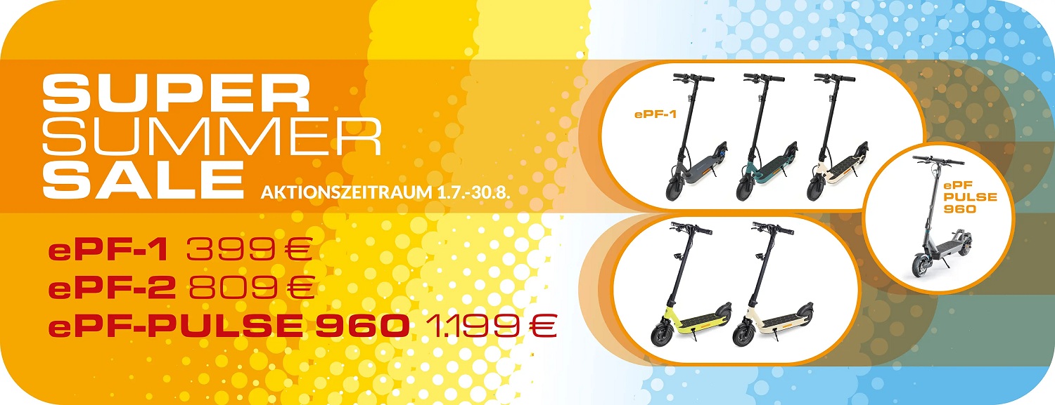 epowerfun e scooter summersale