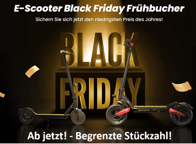 black friday e scooter angebot