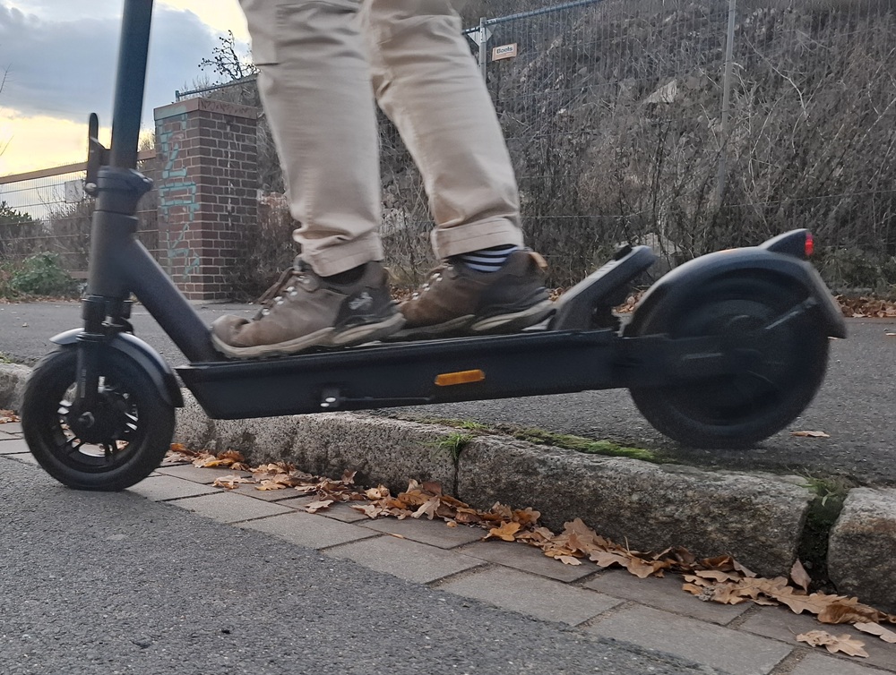 Der ePowerfun epf-2 Pro im Federungstest