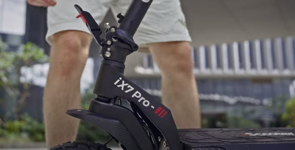 iscooter ix7 pro klappmechnismus