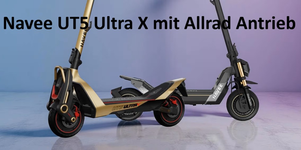 Der Navee UT5 Ultra X mit Allrad Antrieb wird vorgestellt