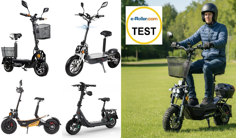 wir haben inzwischen 38 e scooter mit sitz getestet und auch 2026 wieder die testsieger vorgestellt