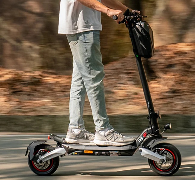 im reichweitentest schafften wir mit dem iscooter R3 ca. 75 km