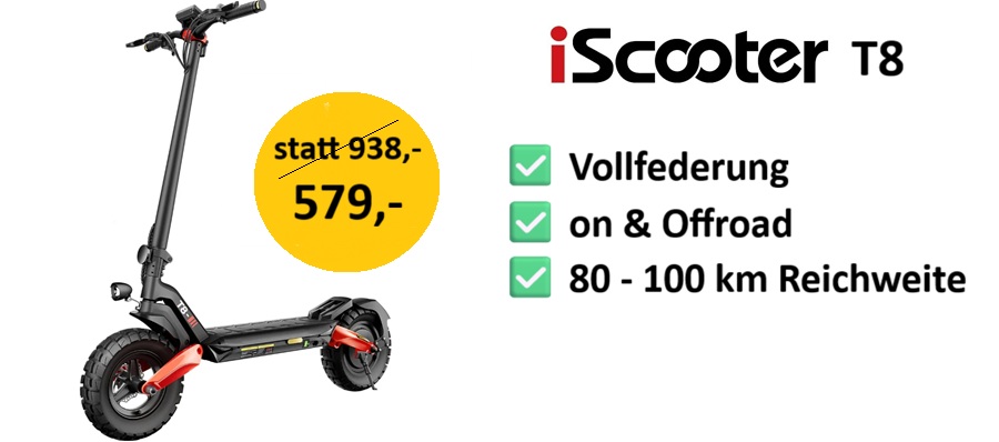 iscooter frühlingsangebot