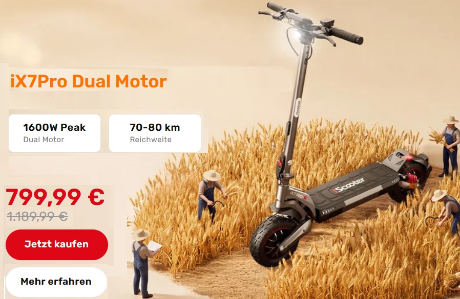 escooter herbst aktion