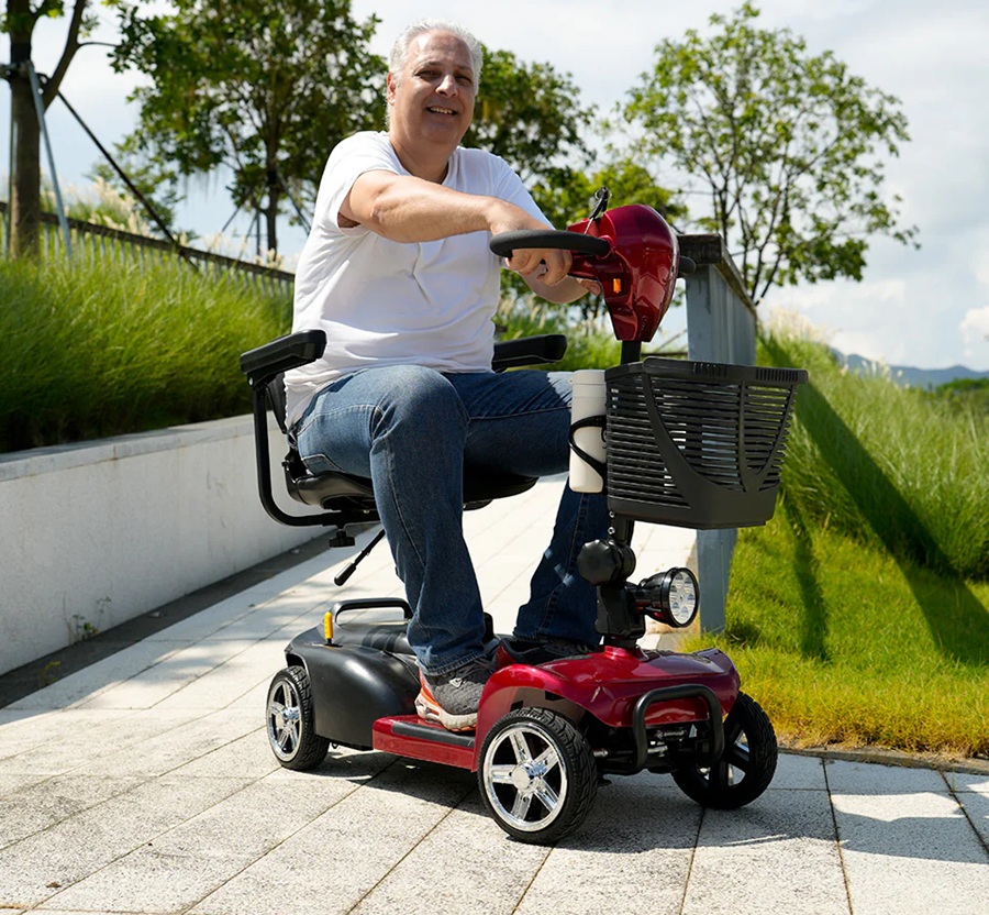 Der iScooter X02 beweist eine hohe Wendigkeit