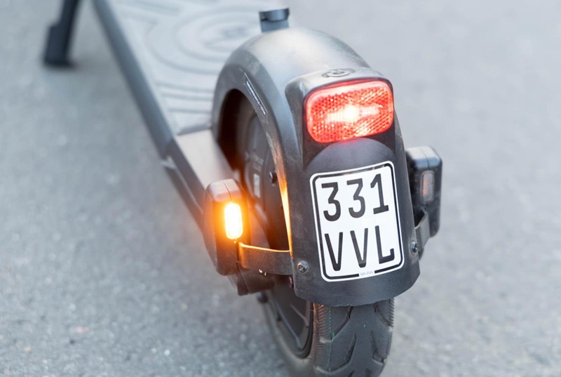 epowerfun epf-skate Blinker am Hinterrad