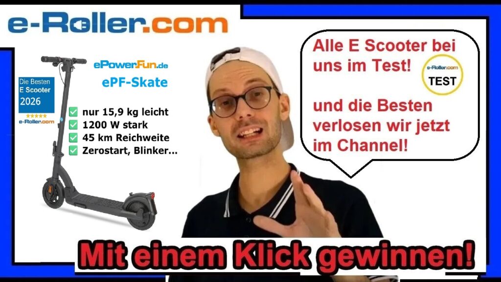 e scooter gewinnspiel